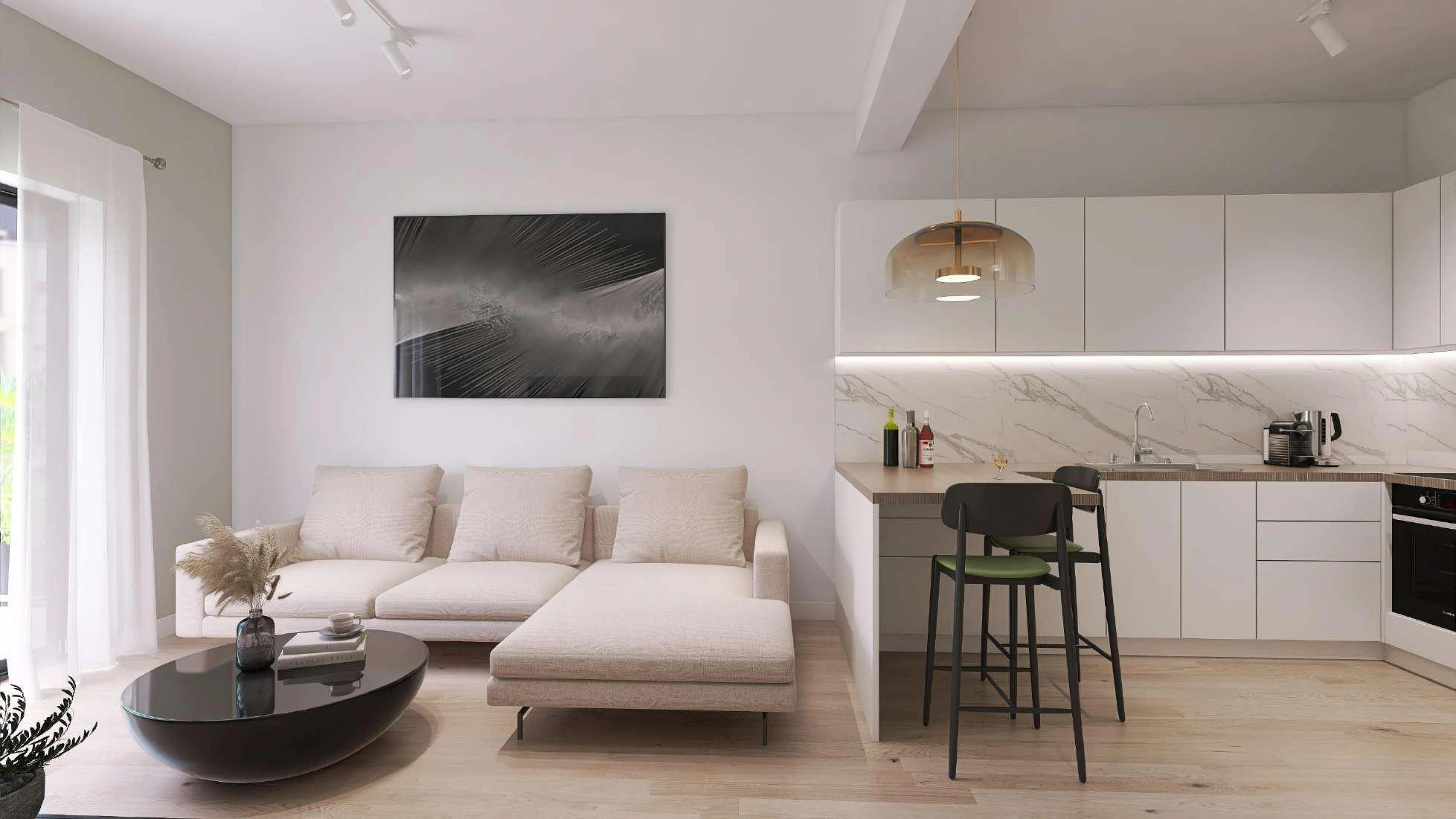 Квартиры в современном жилом комплексе в Аттике, Греция