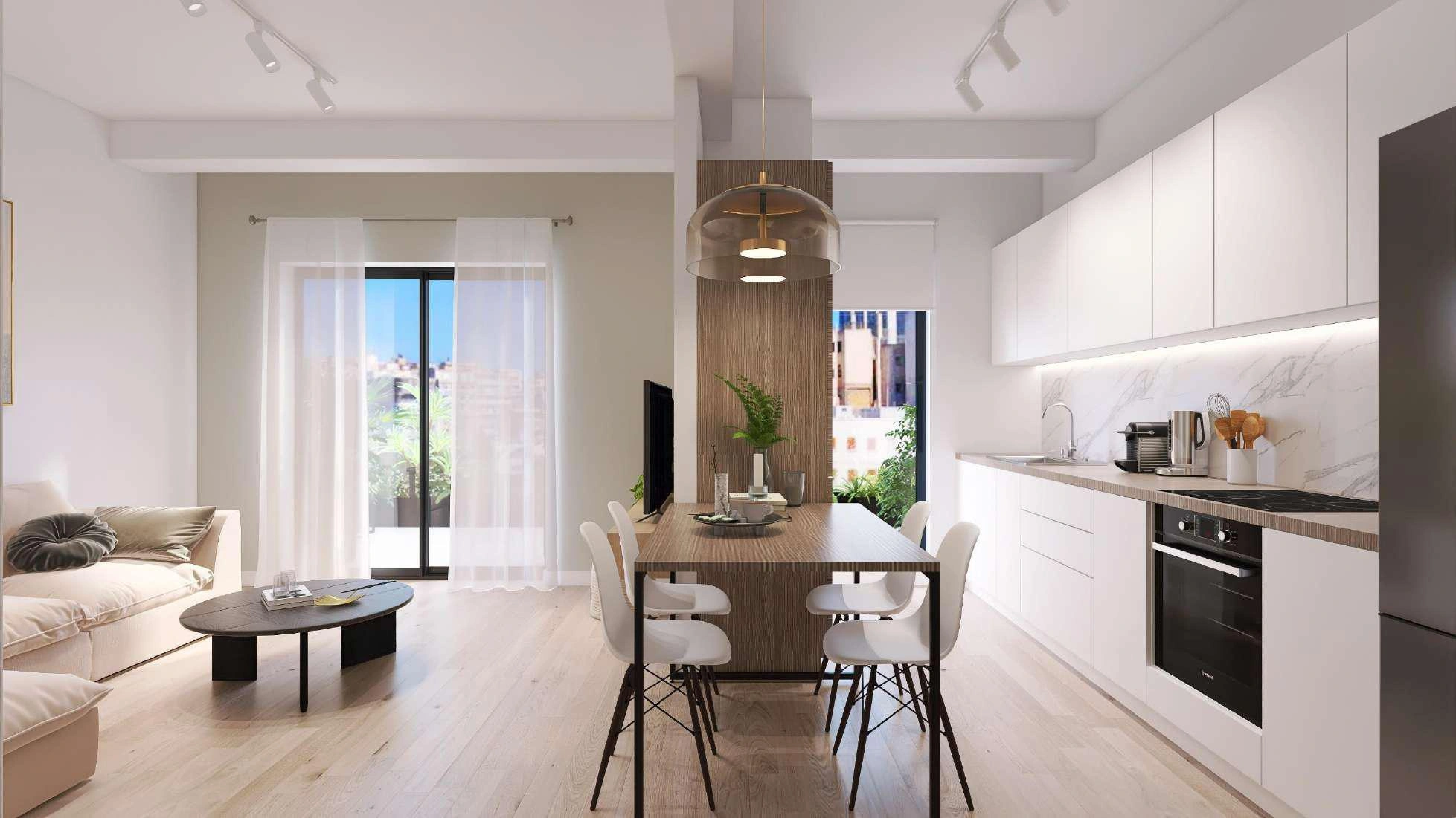 Квартиры в современном жилом комплексе в Аттике, Греция