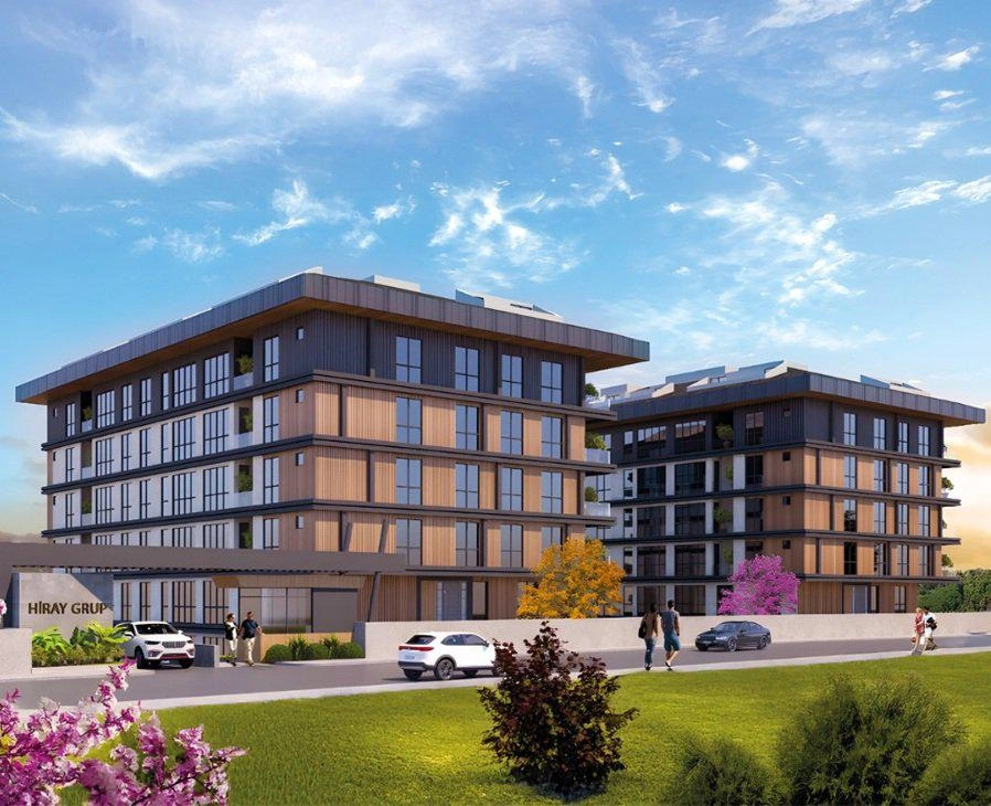 Квартиры в жилом комплексе рядом с Босфором в Стамбуле, Турция