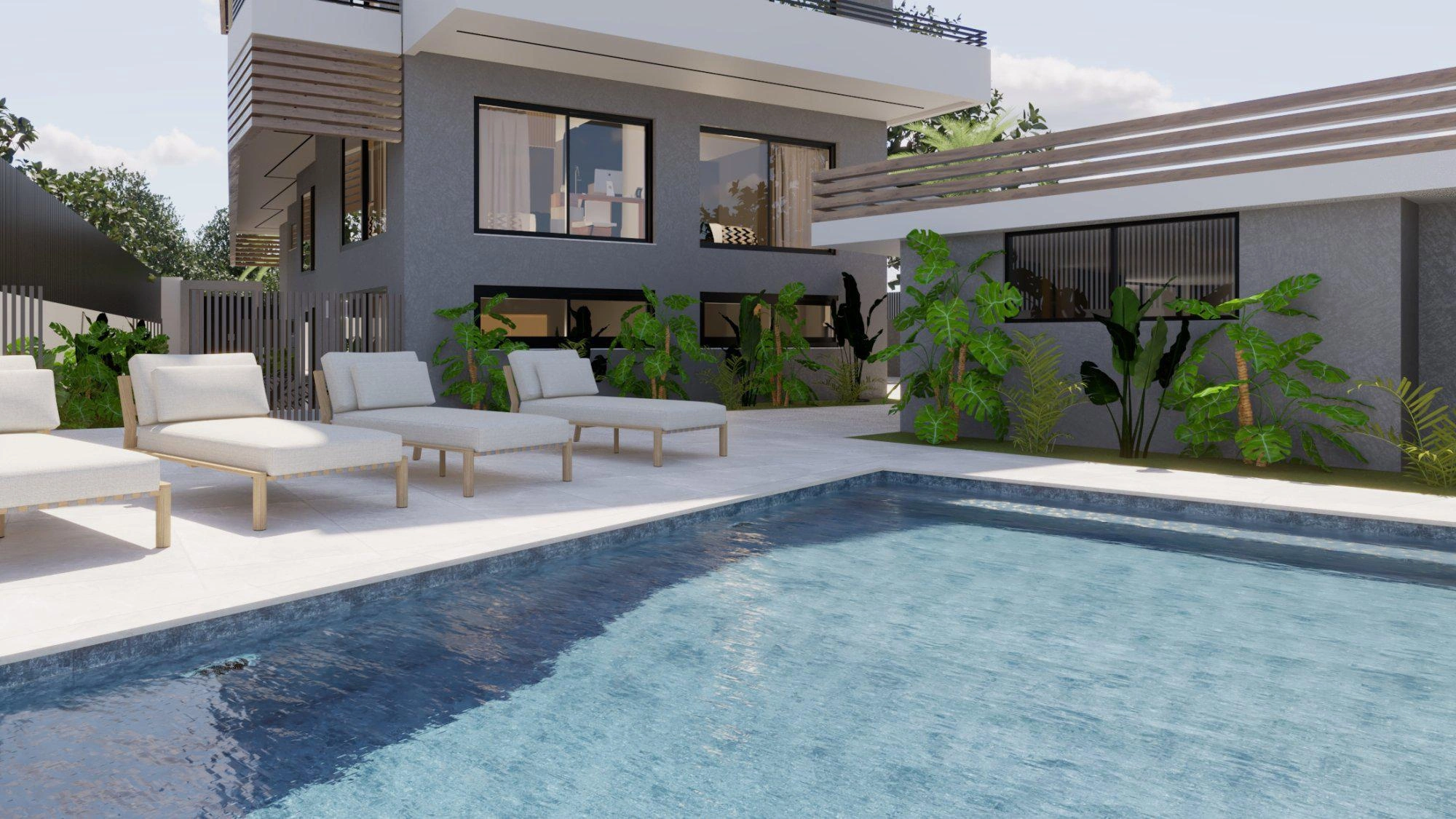 Квартиры в современном жилом комплексе в Аттике, Греция