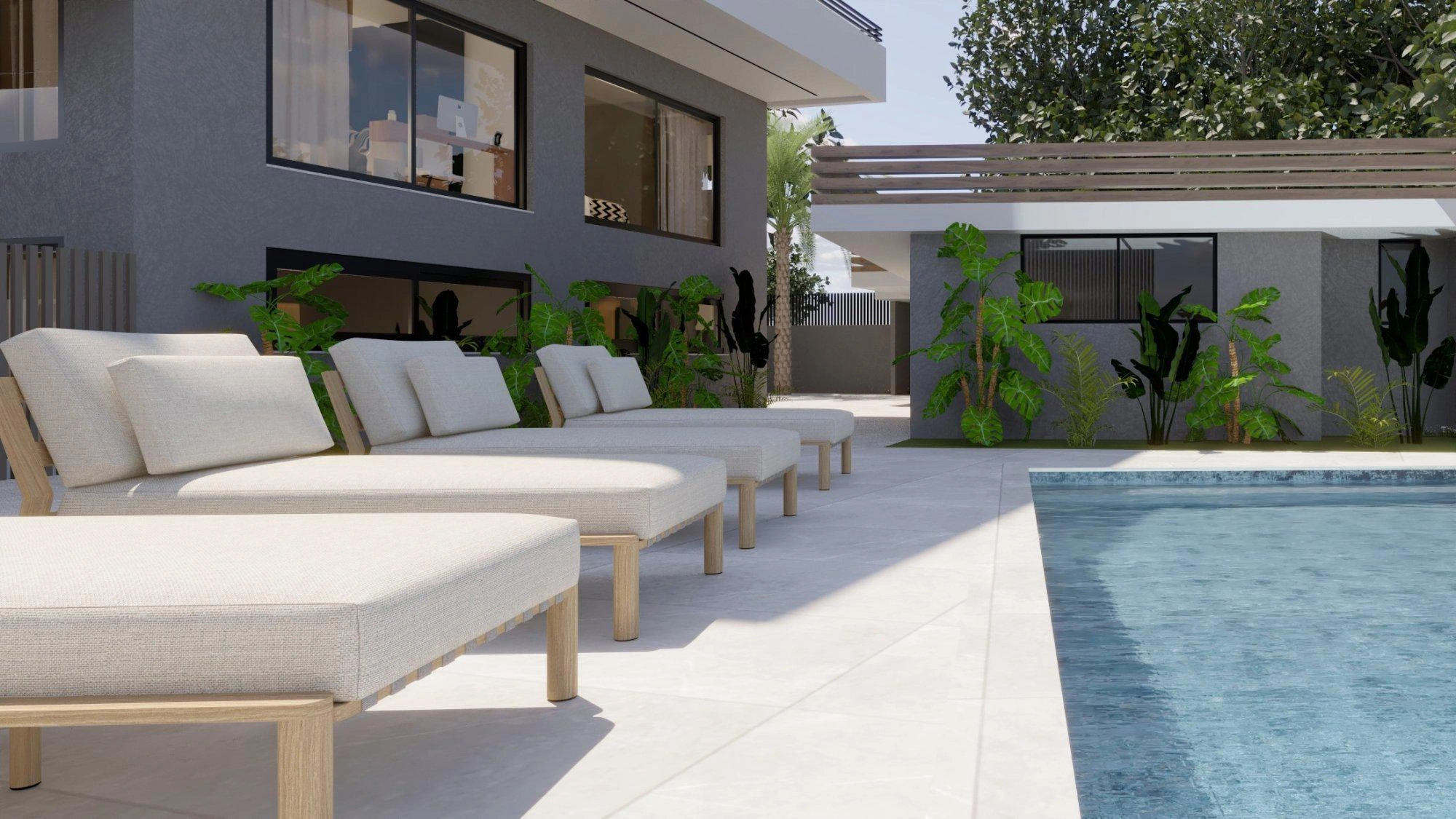 Квартиры в современном жилом комплексе в Аттике, Греция