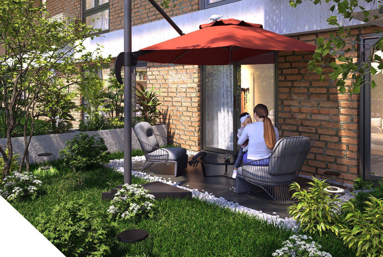 Квартиры в современном жилом комплексе в Стамбуле, Турция