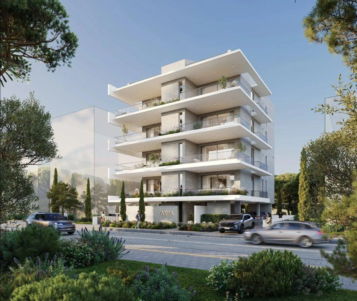 Квартиры в современном жилом комплексе в Пафосе, на Кипре