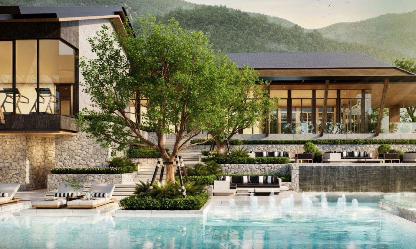 Курортные виллы рядом с пляжем Банг Тао на Пхукете, Таиланд