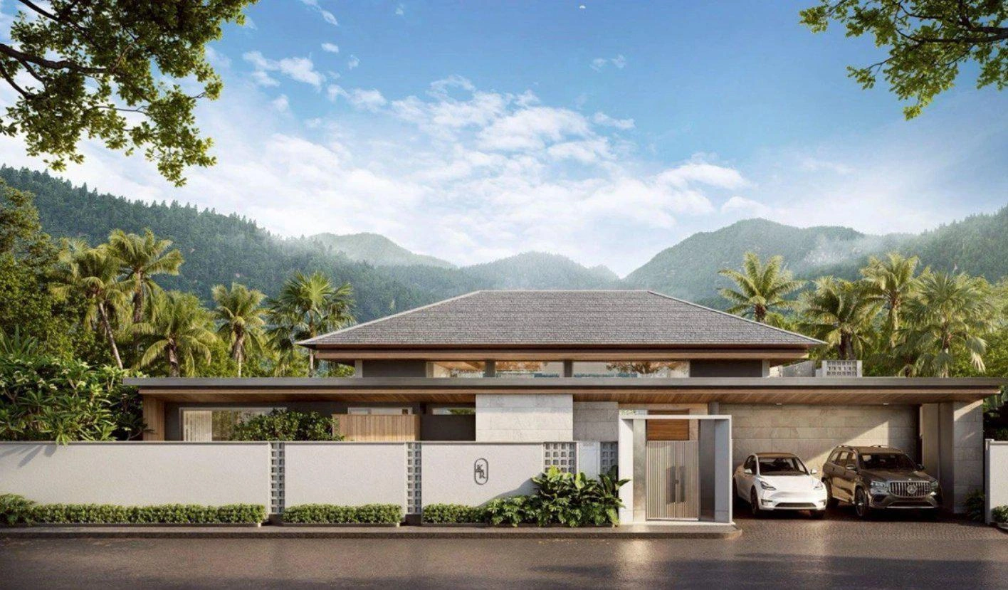 Курортные виллы рядом с пляжем Банг Тао на Пхукете, Таиланд