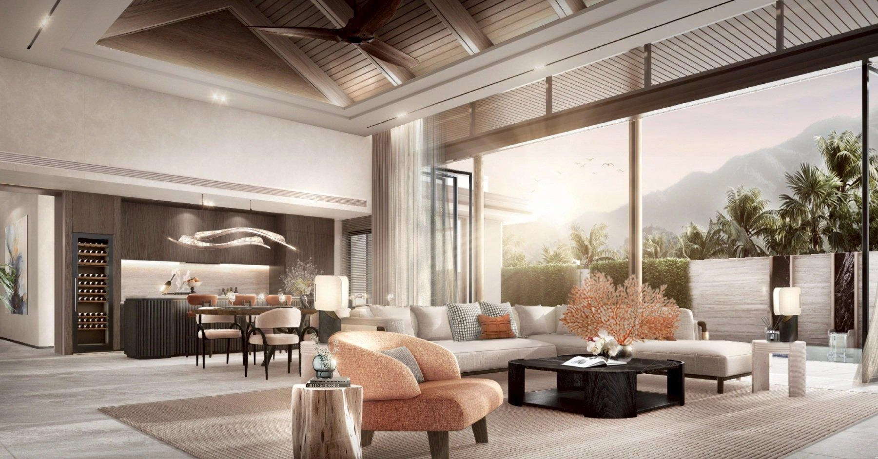 Курортные виллы рядом с пляжем Банг Тао на Пхукете, Таиланд