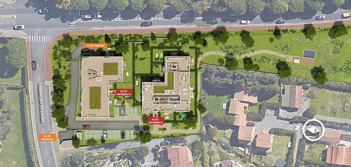 Апартаменты в современном жилом комплексе в Прованс — Альпы — Лазурный Берег, Франция