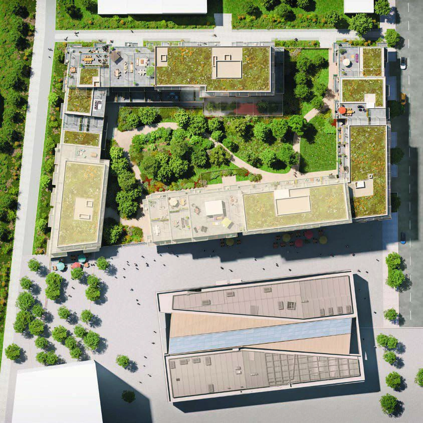 Квартиры в современном жилом комплексе в Антони, Франция