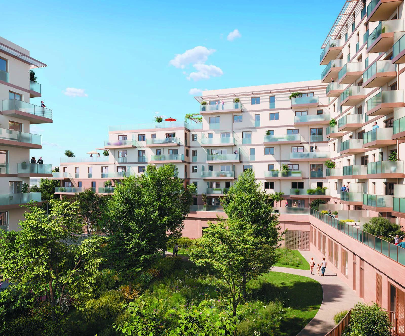 Квартиры в современном жилом комплексе в Антони, Франция