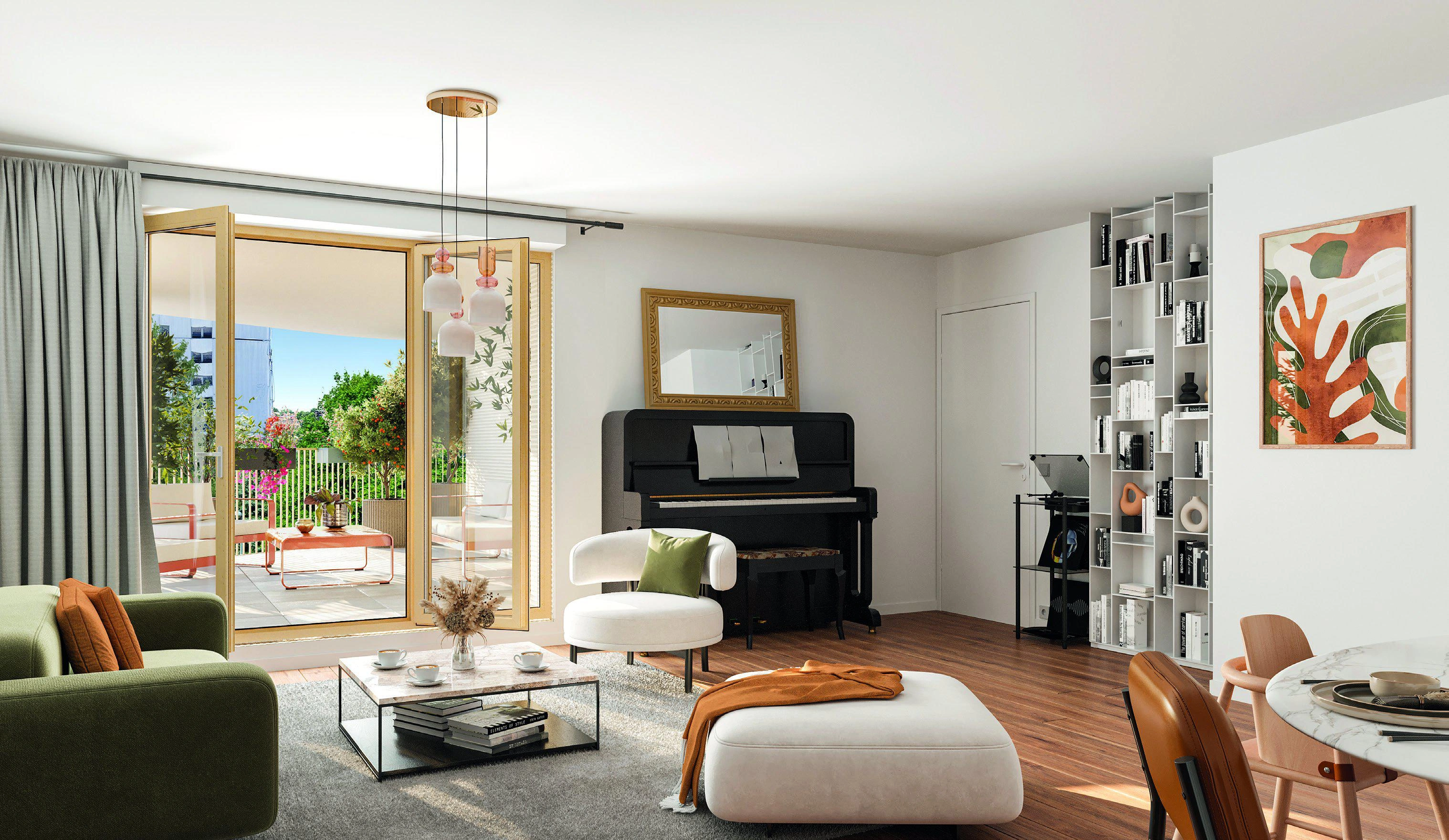 Квартиры в современном жилом комплексе в Suresnes, France