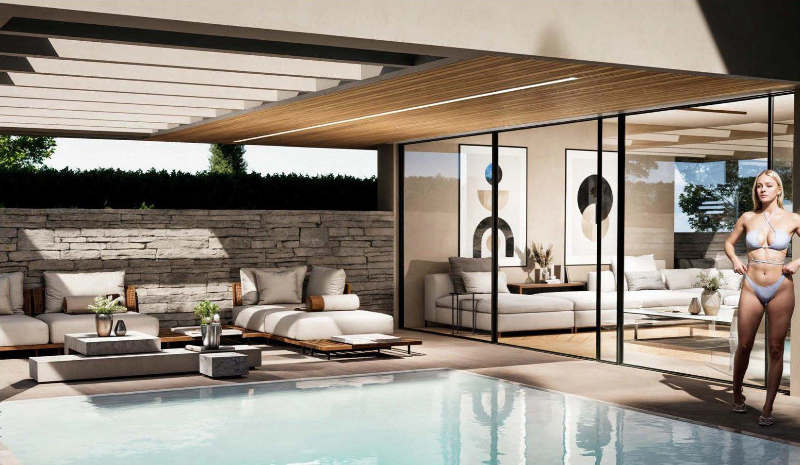 Апартаменты в современном жилом комплексе в Аттике, Греция