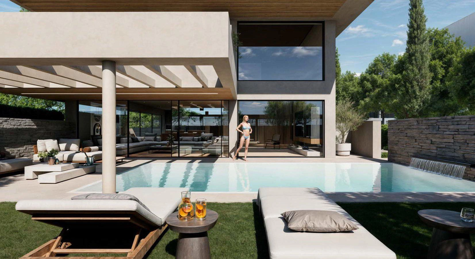 Апартаменты в современном жилом комплексе в Аттике, Греция