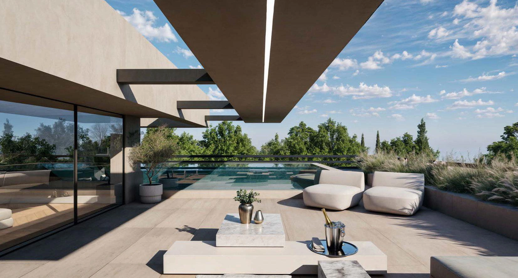 Апартаменты в современном жилом комплексе в Аттике, Греция