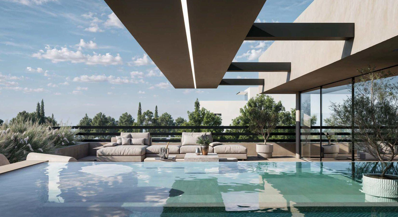 Апартаменты в современном жилом комплексе в Аттике, Греция