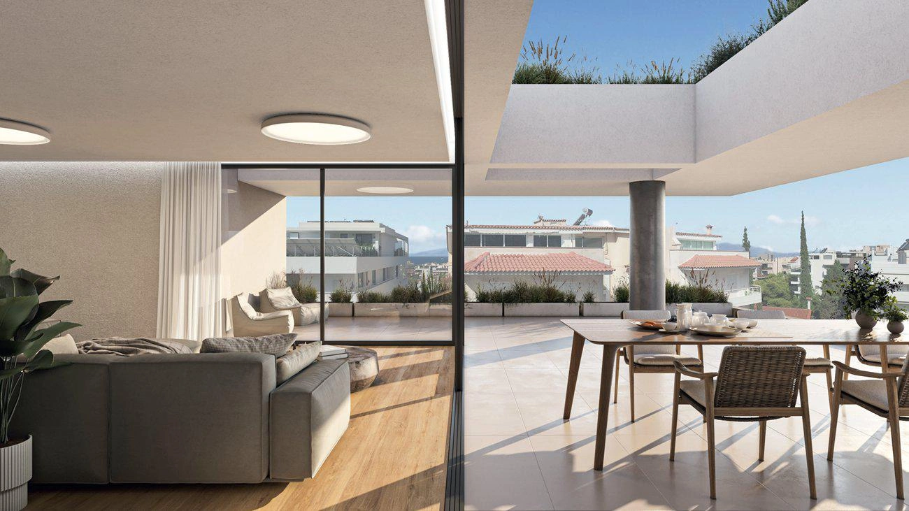 Апартаменты в современном жилом комплексе в Аттике, Греция