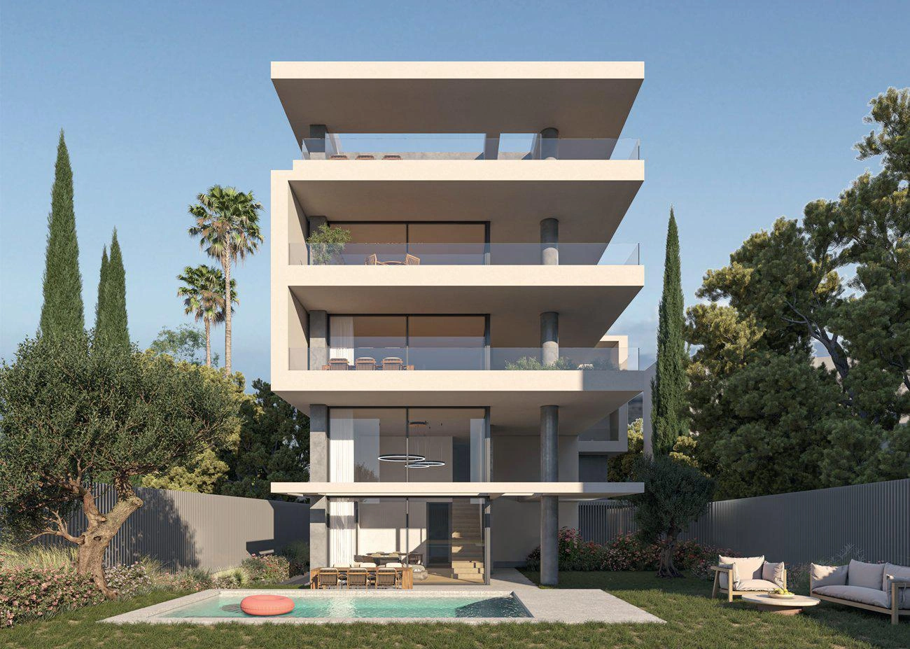 Апартаменты в современном жилом комплексе в Аттике, Греция