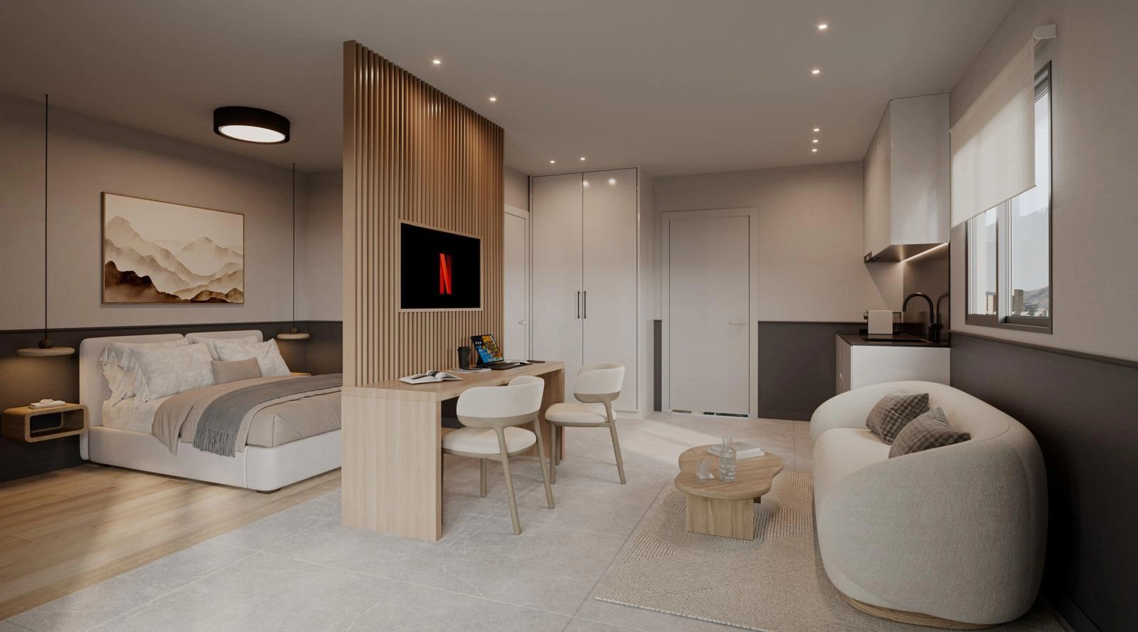 Меблированные апартаменты с гарантированным доходом в Аттике, Греция