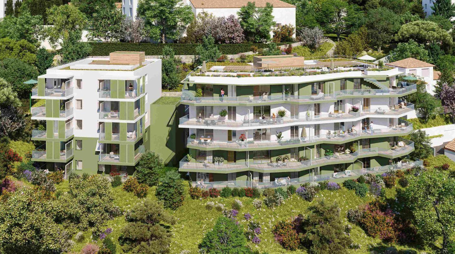 Апартаменты в современном жилом комплексе в Provence-Alpes-Cote d'Azur, France