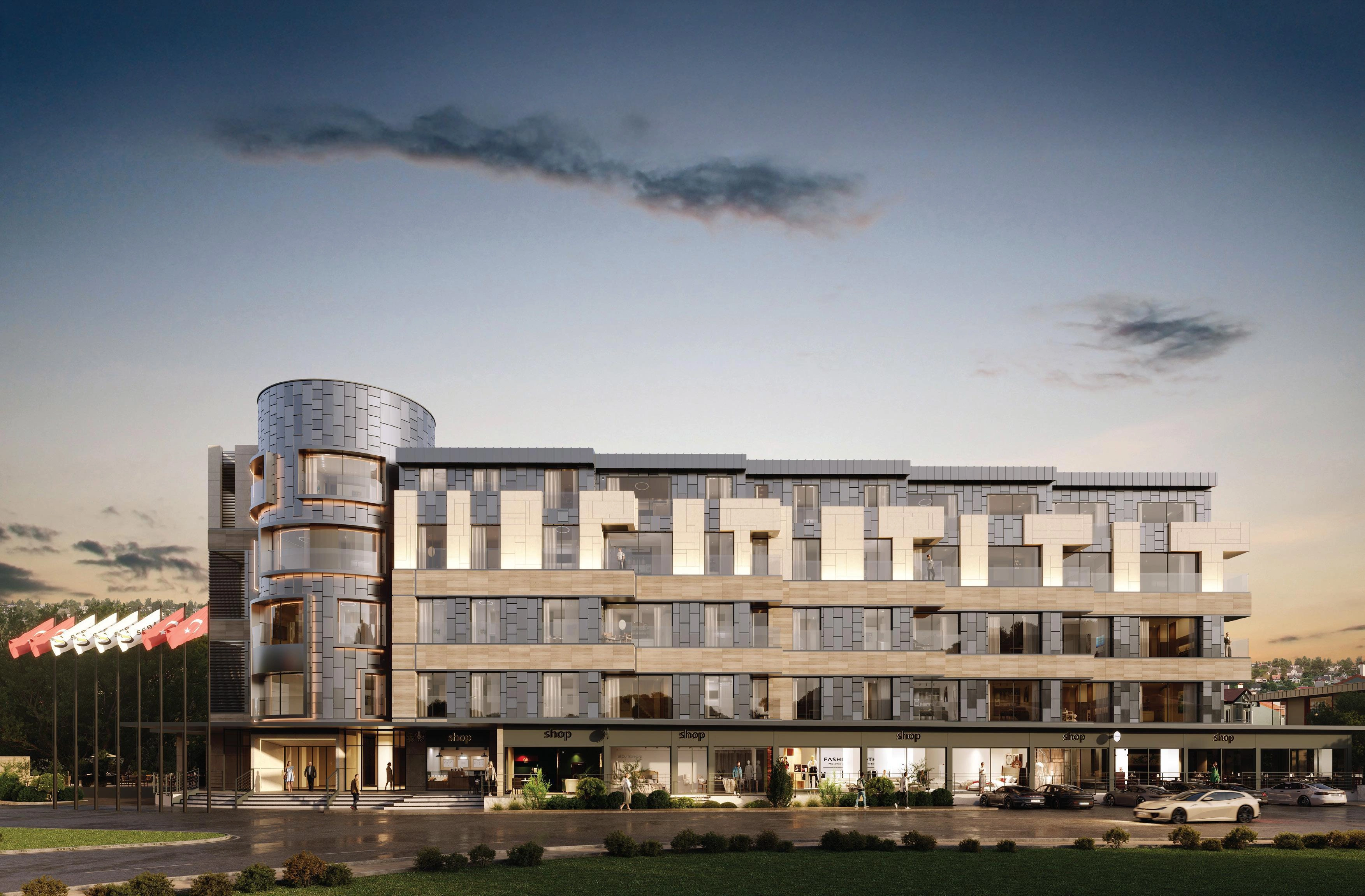 Апартаменты в современном жилом комплексе в Стамбуле, Турция