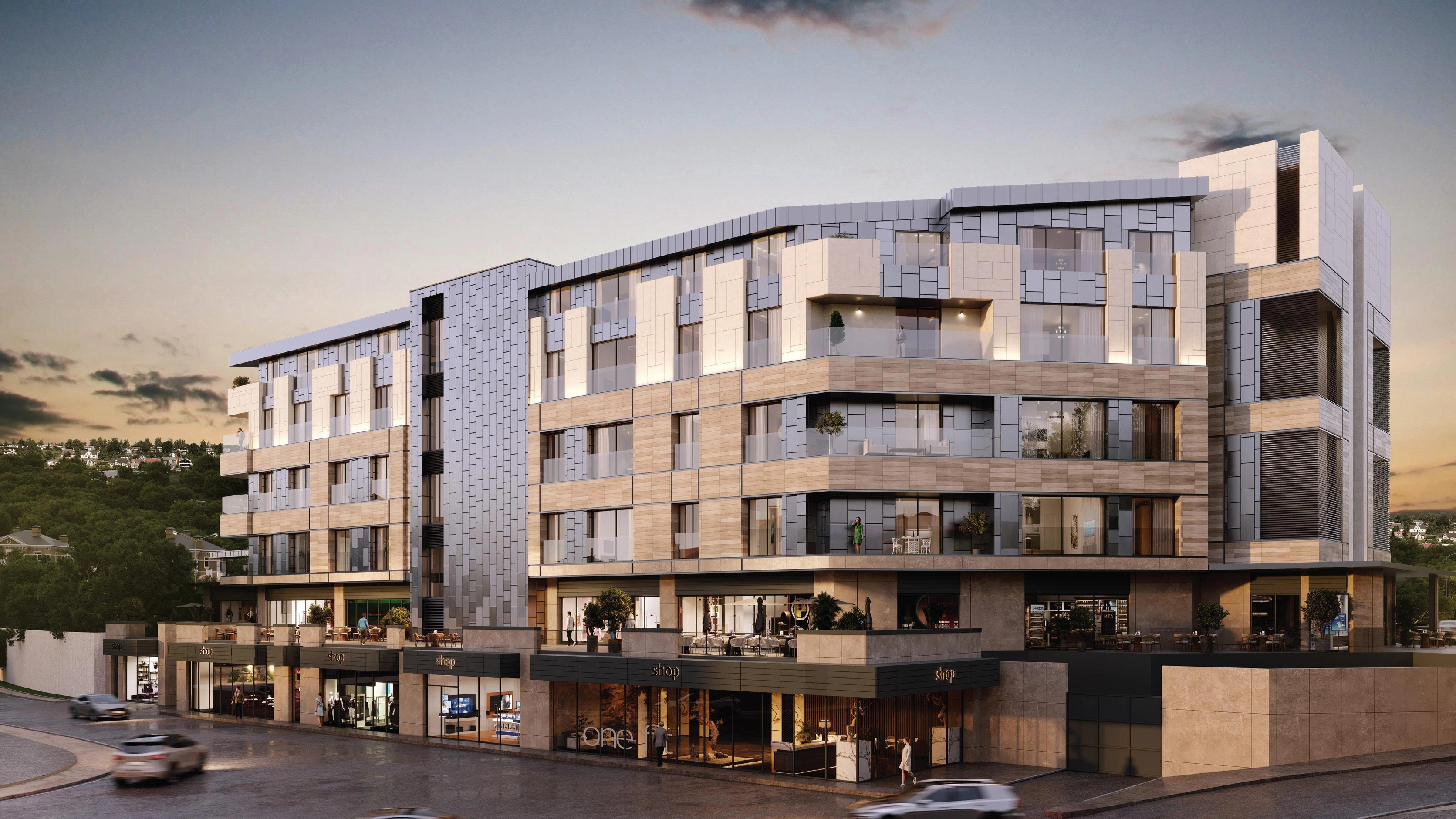 Апартаменты в современном жилом комплексе в Стамбуле, Турция