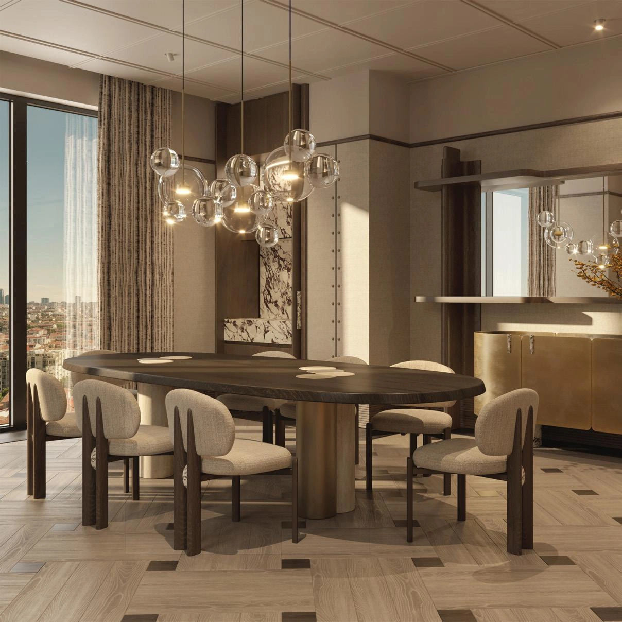 Апартаменты в современном жилом комплексе в Стамбуле, Турция