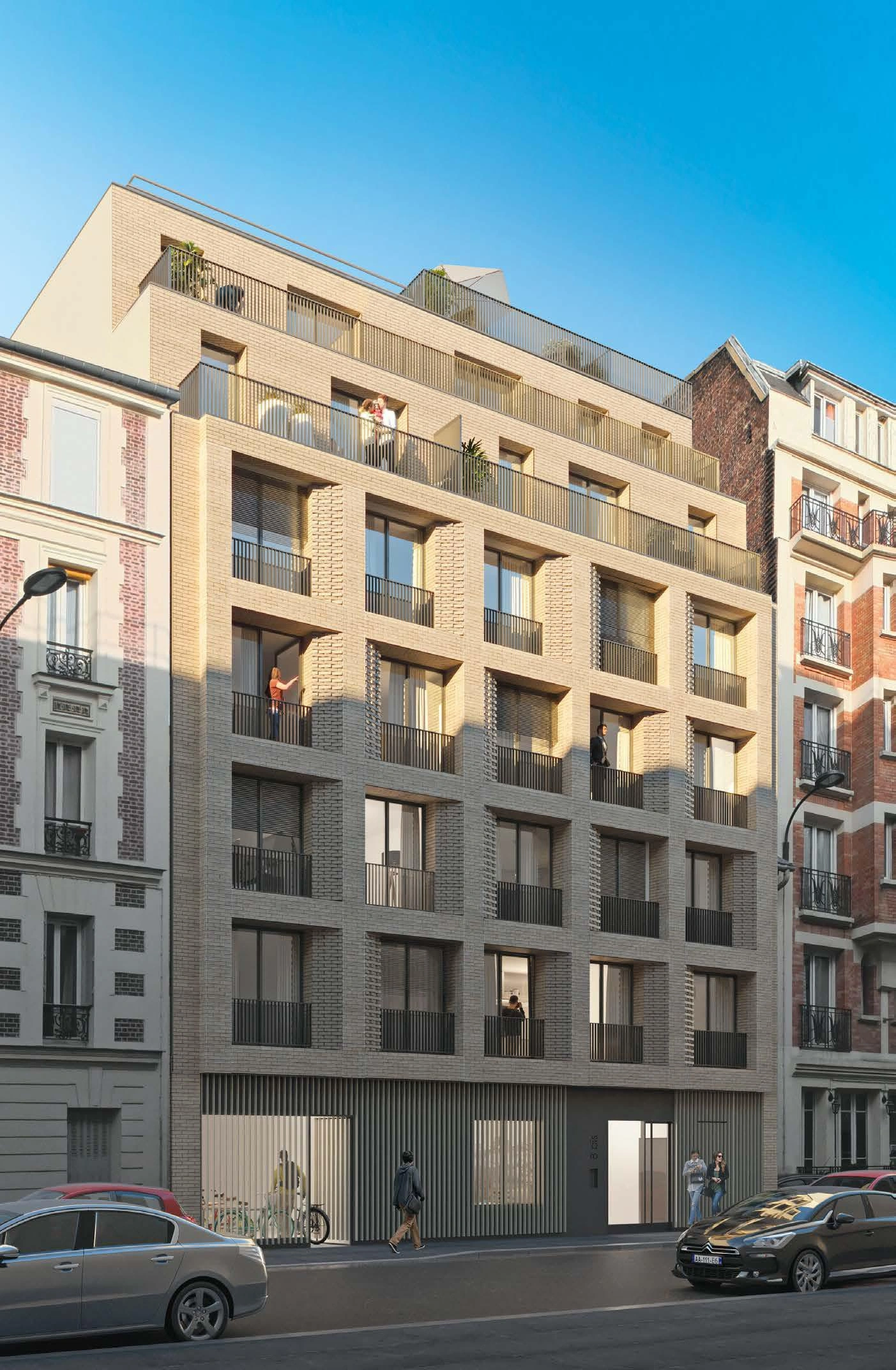 Квартиры в современном жилом комплексе в Иль-де-Франс, Франция