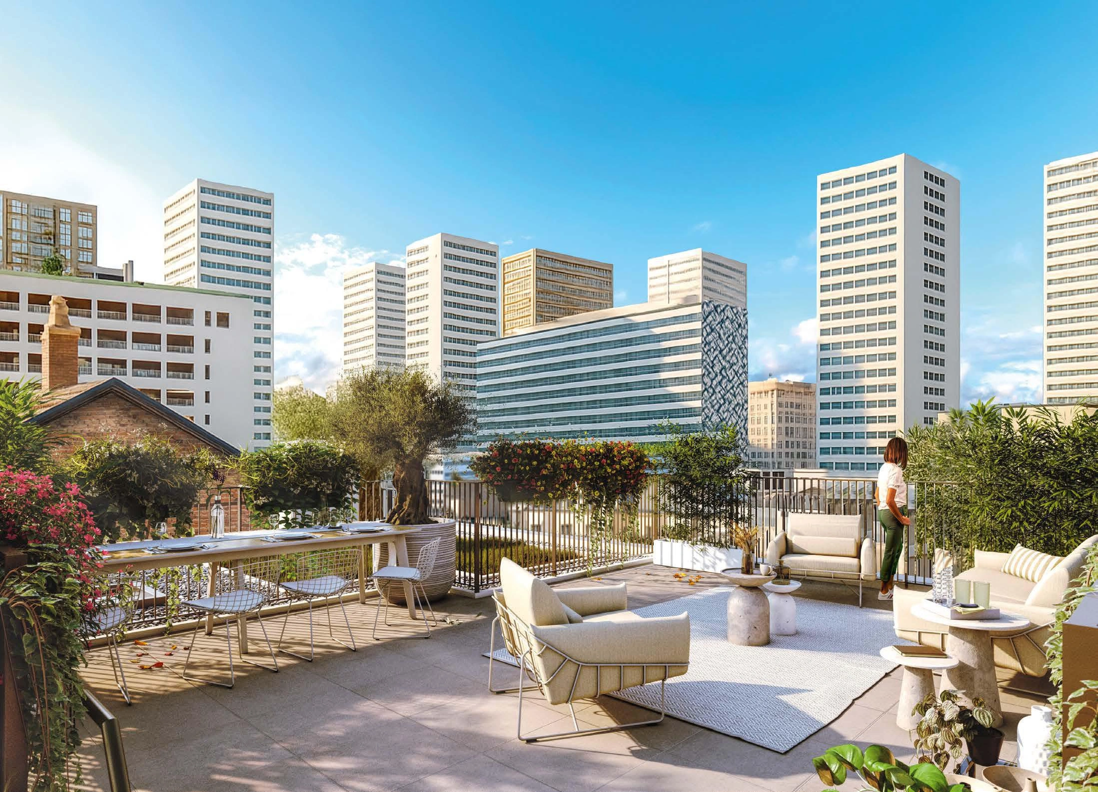 Квартиры в современном жилом комплексе в Иль-де-Франс, Франция