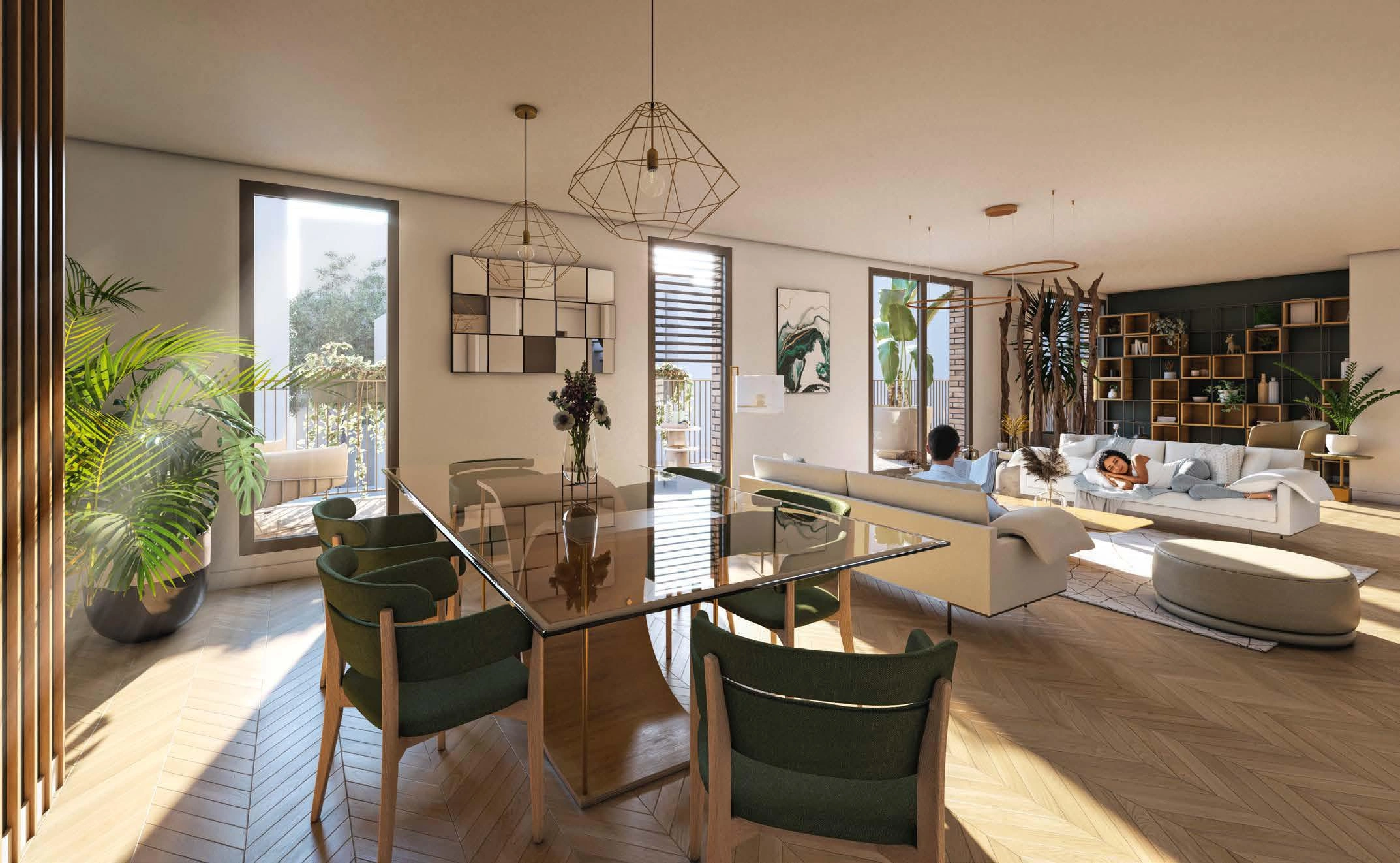 Квартиры в современном жилом комплексе в Иль-де-Франс, Франция