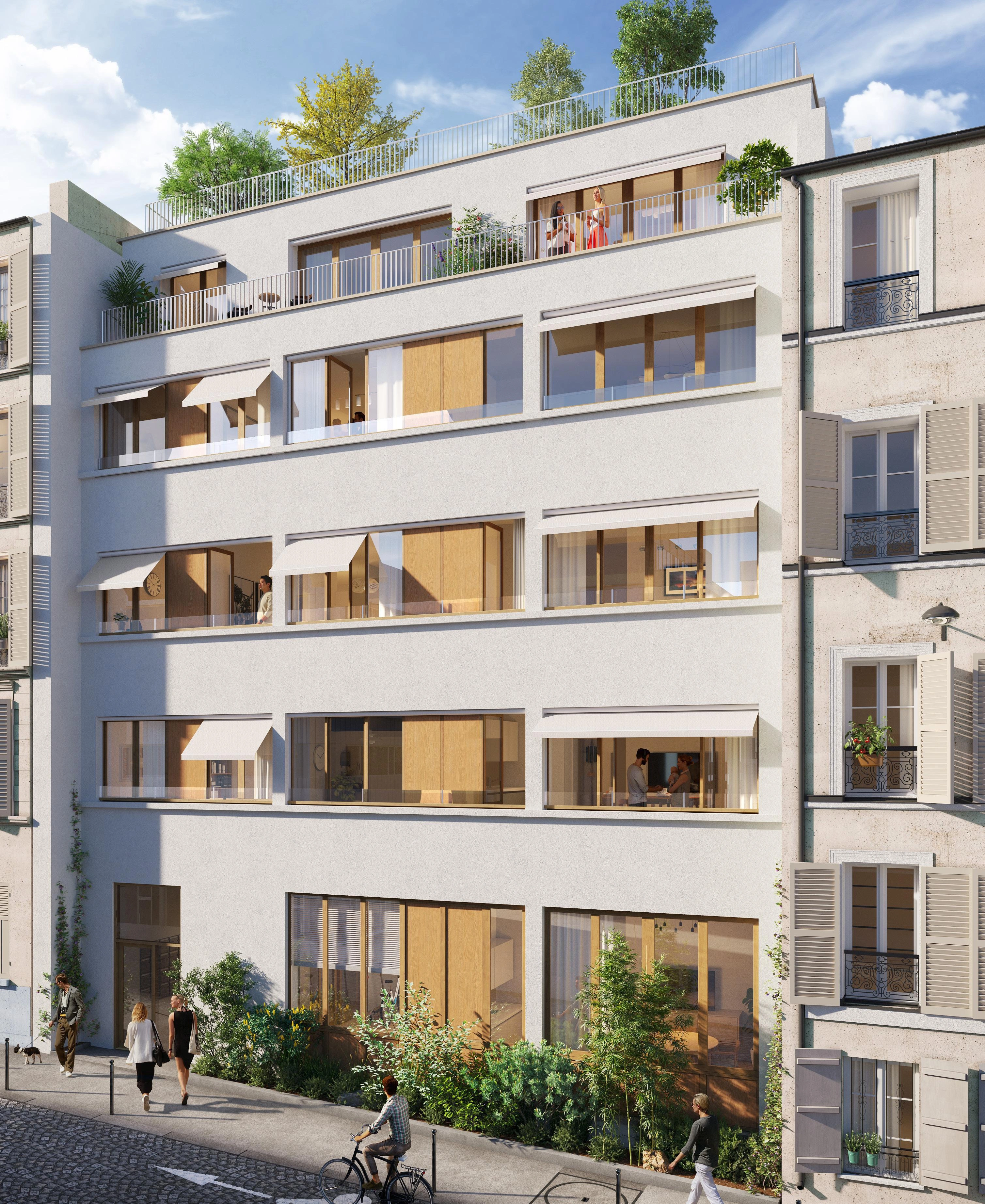 Квартиры в современном жилом комплексе в Иль-de-France, Франция