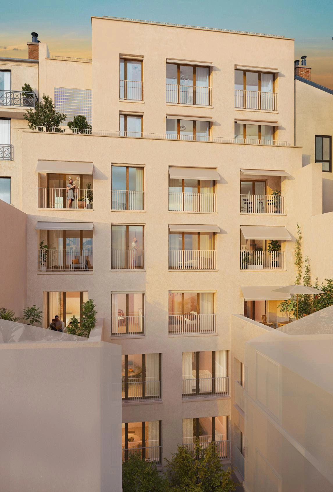 Квартиры в современном жилом комплексе в Иль-de-France, Франция