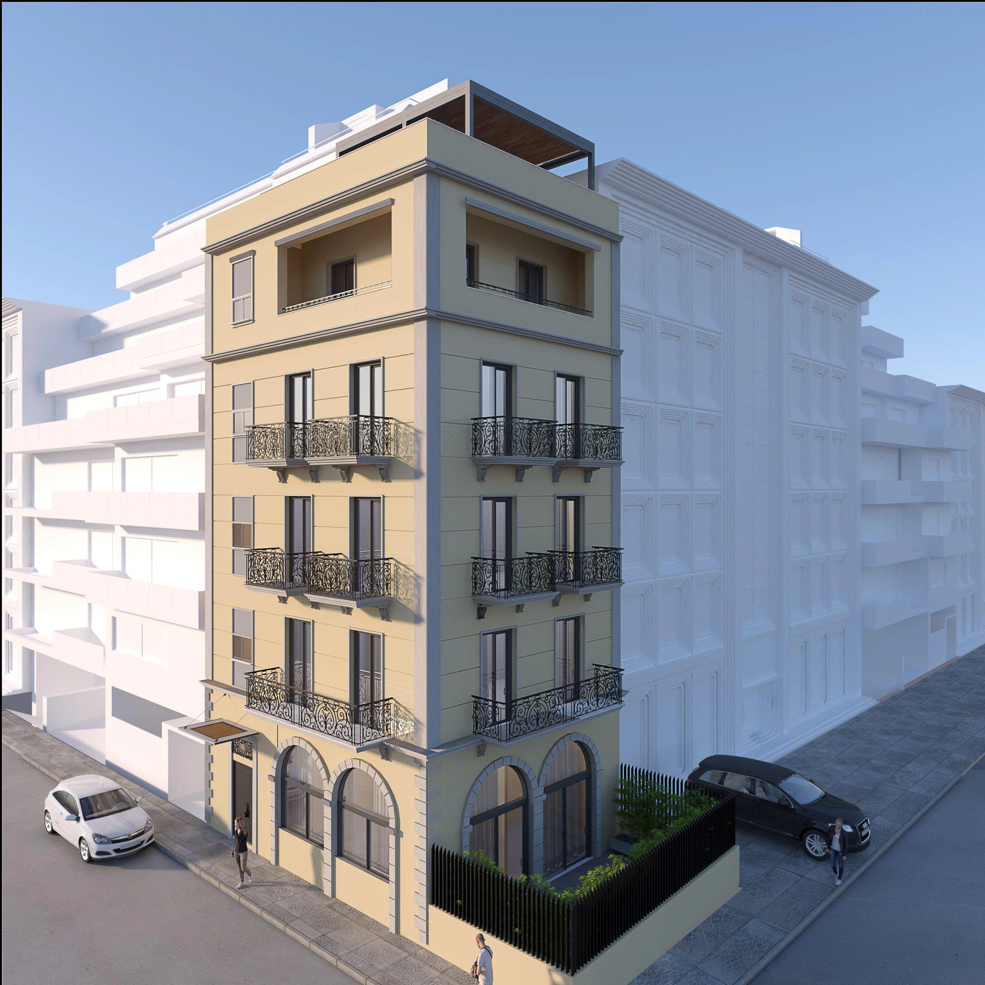 Пентхаус в неоклассическом здании в Аттике, Греция