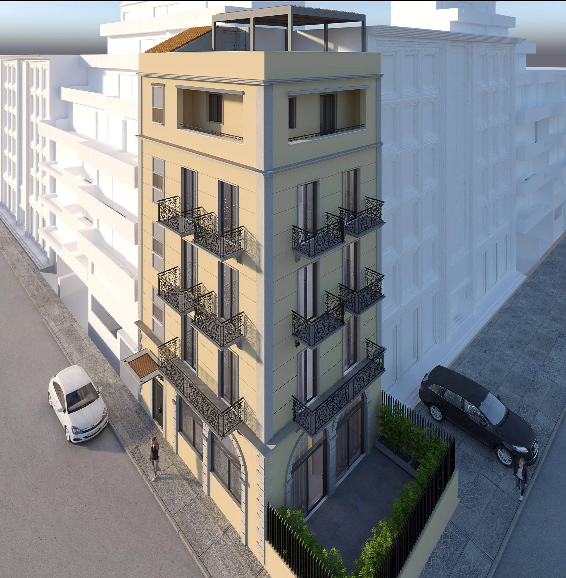 Пентхаус в неоклассическом здании в Аттике, Греция