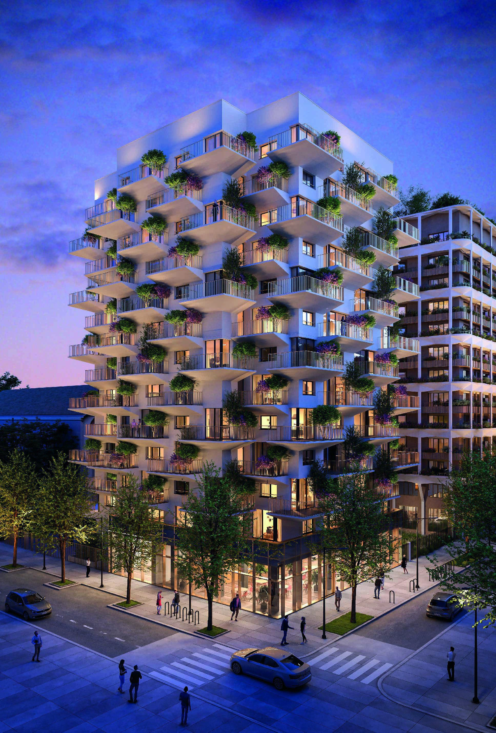 Квартиры в новом эко-проекте в Иль-де-Франс, Франция