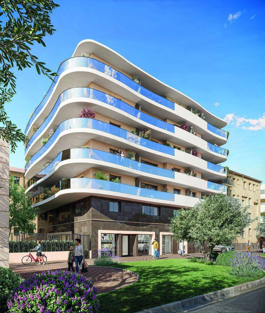 Апартаменты в жилом комплексе рядом с Palais de l'Europe в Ментоне, Франция