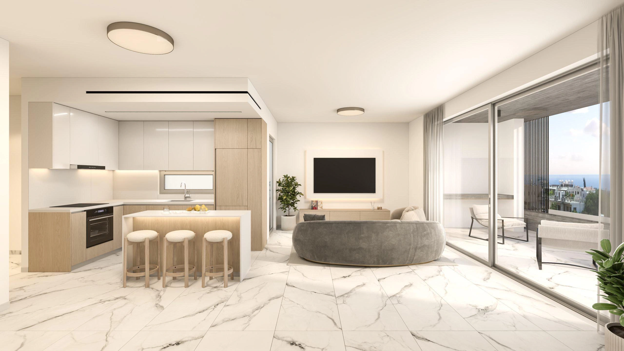 Премиальные апартаменты в Пафосе, Кипр