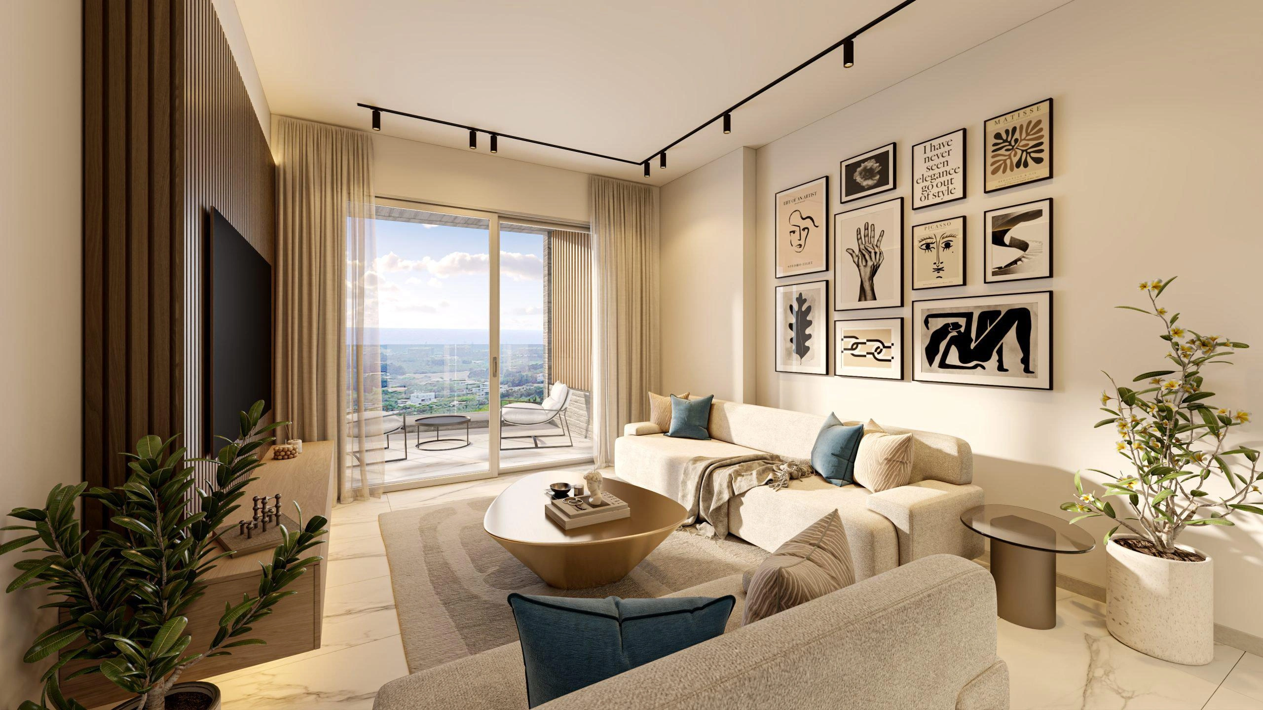 Апартаменты в новом жилом комплексе в Пафосе, Кипр