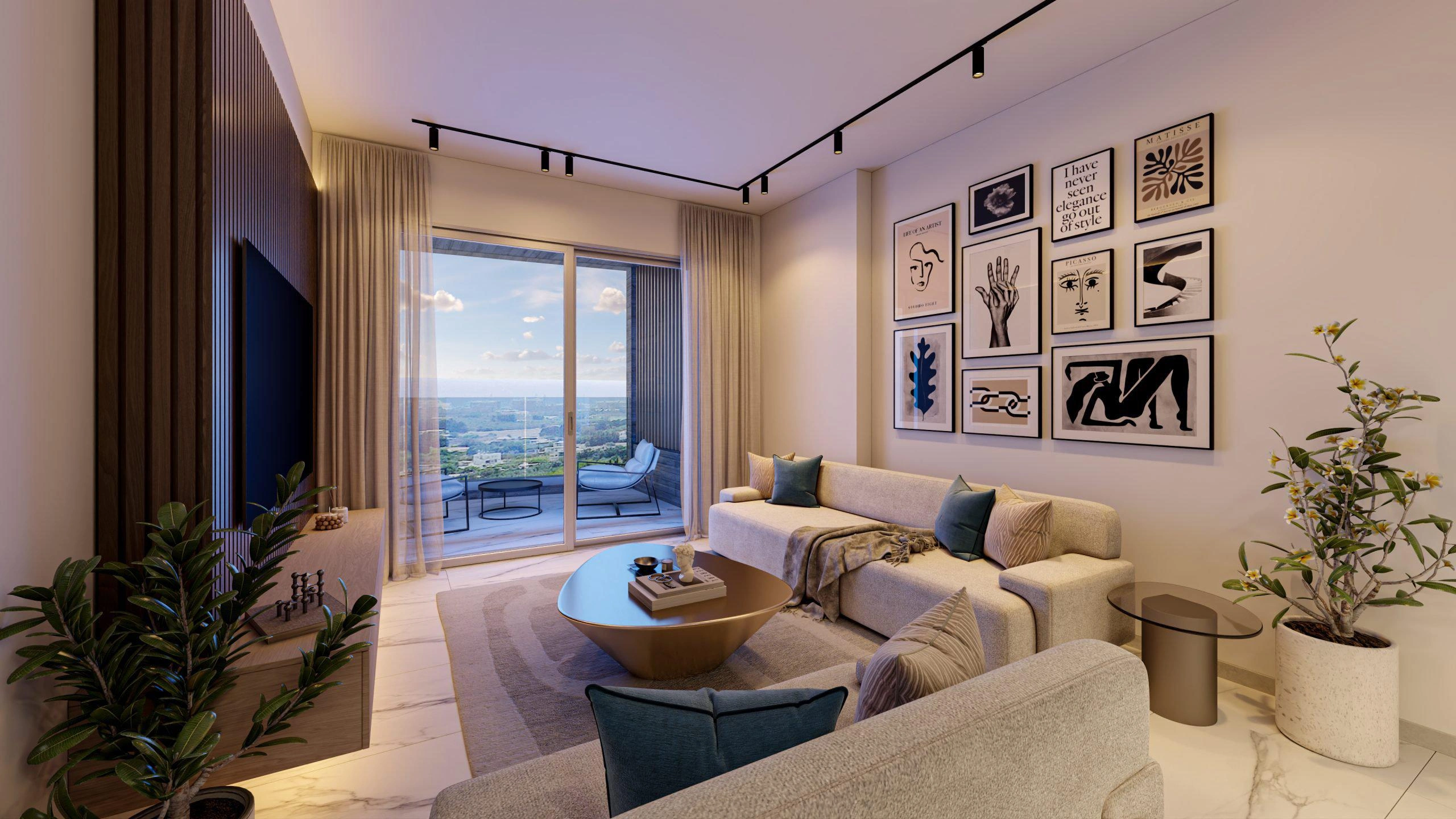 Апартаменты в новом жилом комплексе в Пафосе, Кипр