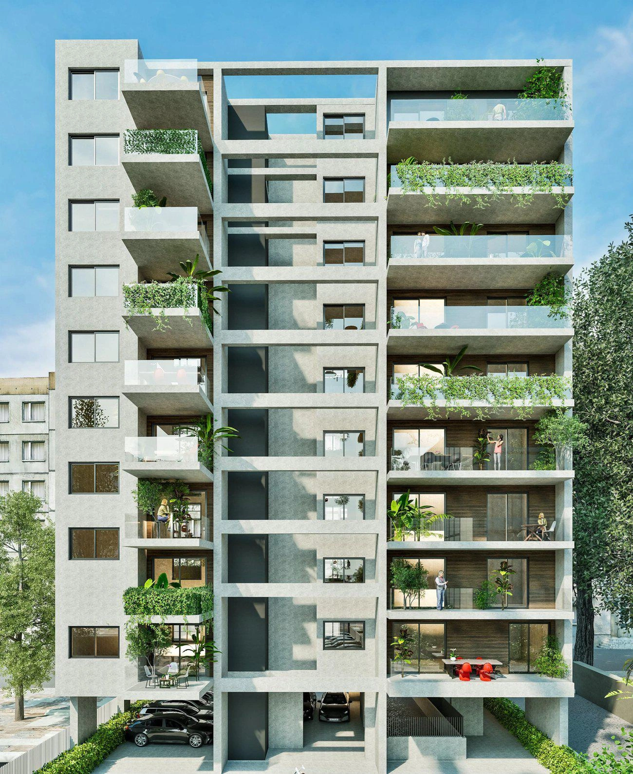 Апартаменты с видом на море в Аттике, Греция