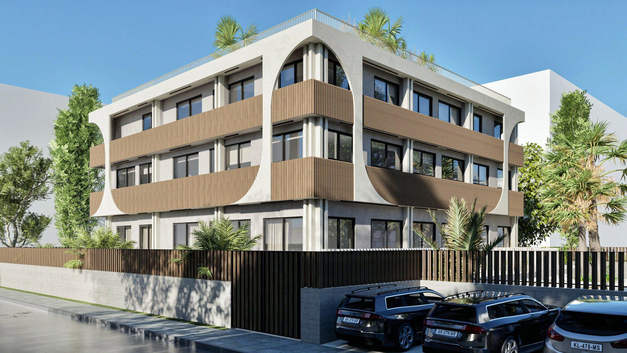 Апартаменты в современном жилом комплексе в Аттике, Греция