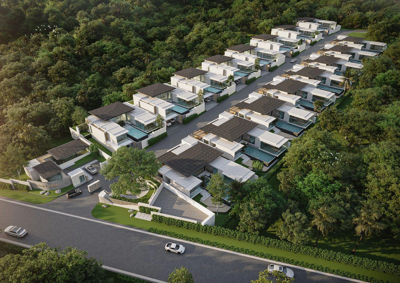 Виллы в жилом комплексе на Пхукете, Таиланд