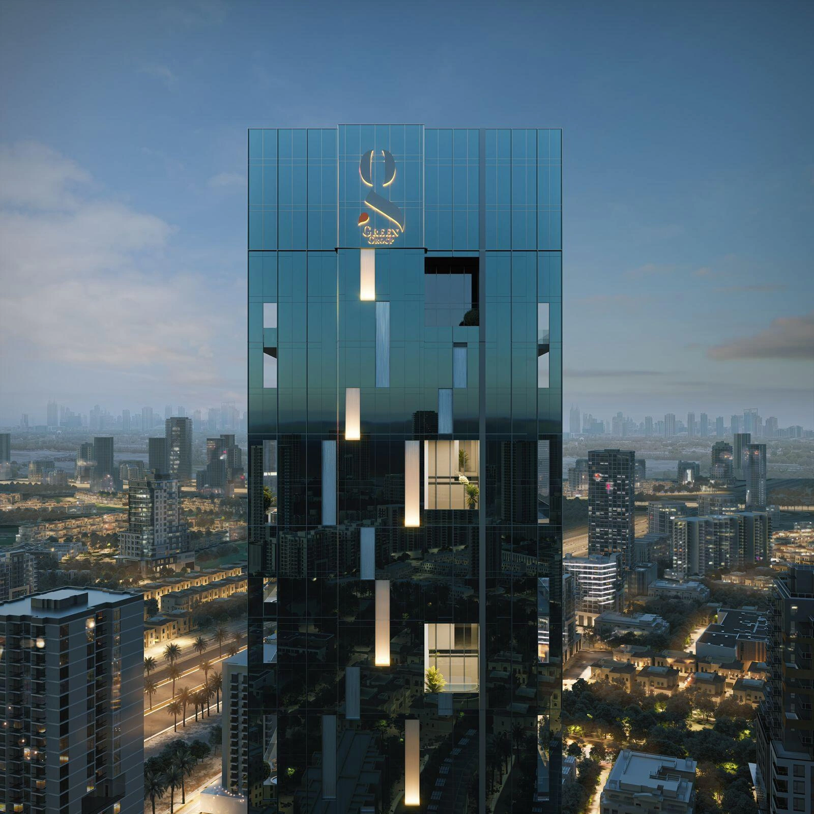 Апартаменты в современном жилом комплексе в Дубае, ОАЭ