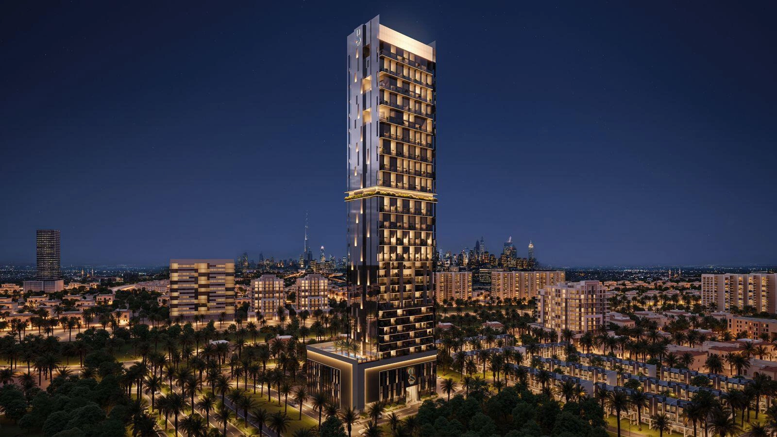 Апартаменты в современном жилом комплексе в Дубае, ОАЭ