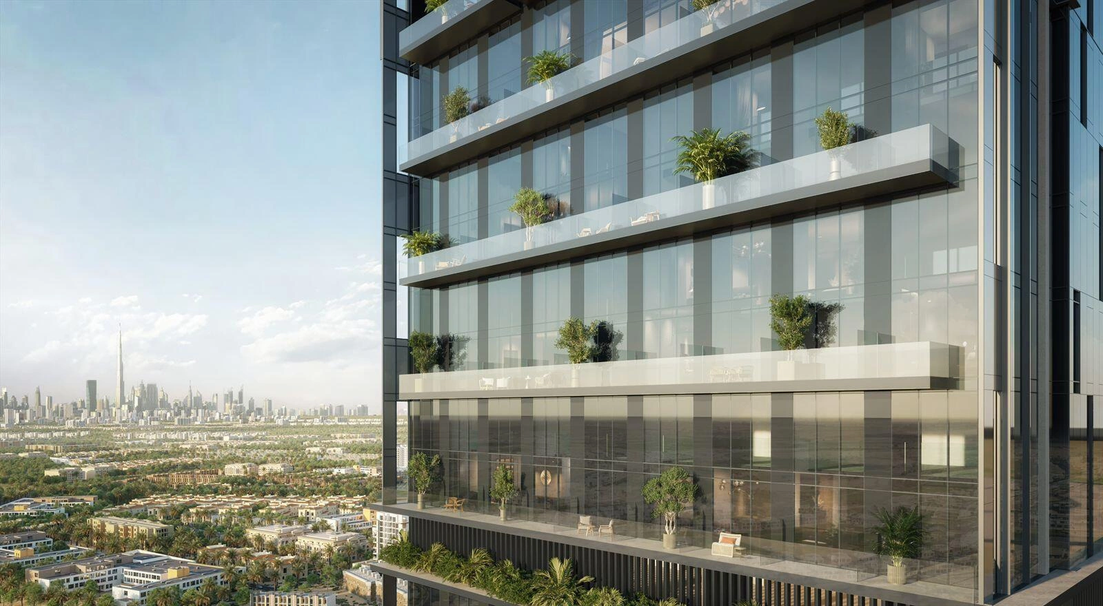 Апартаменты в современном жилом комплексе в Дубае, ОАЭ