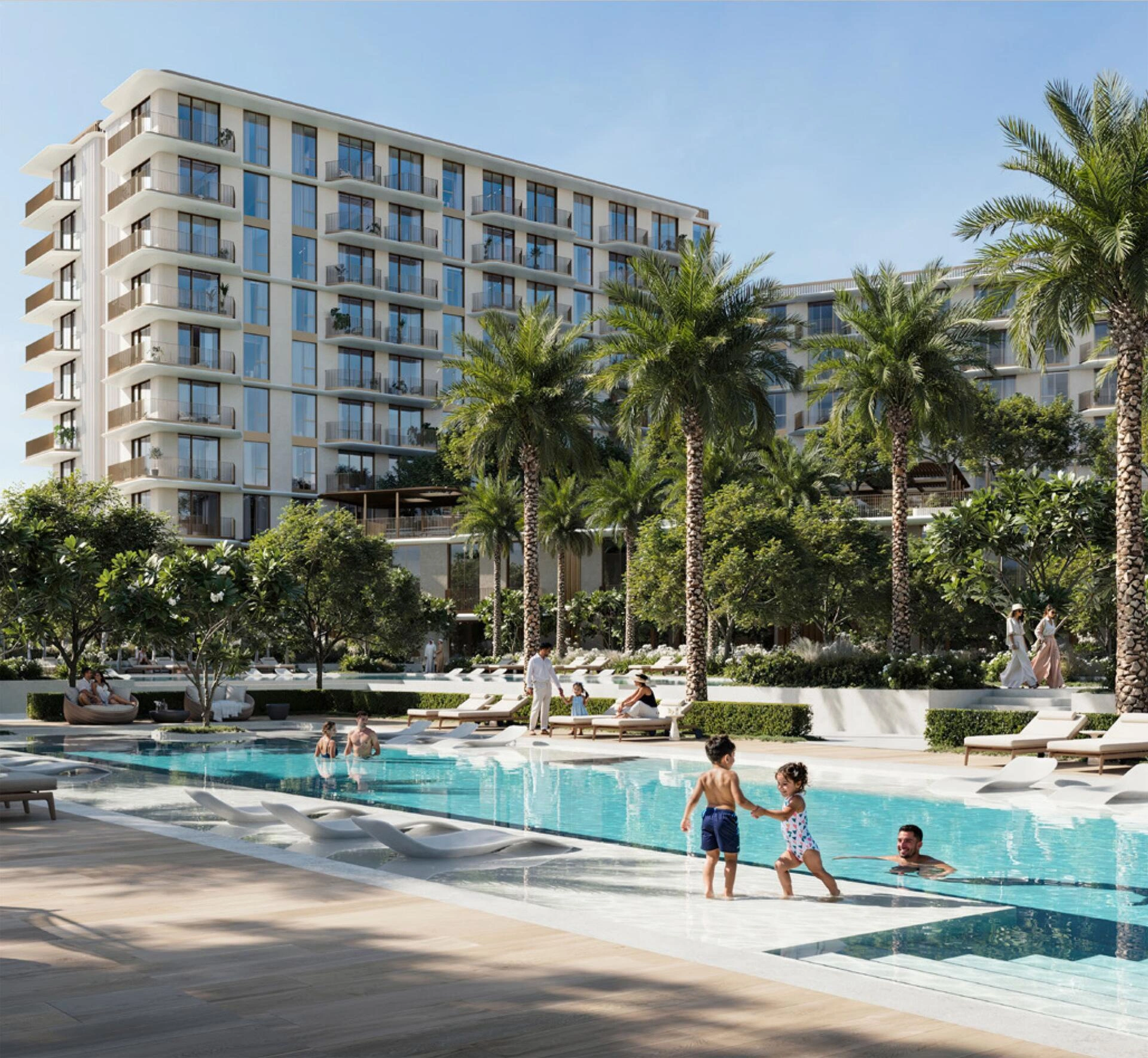 Курортные апартаменты в Дубае, Объединённых Арабских Эмиратах
