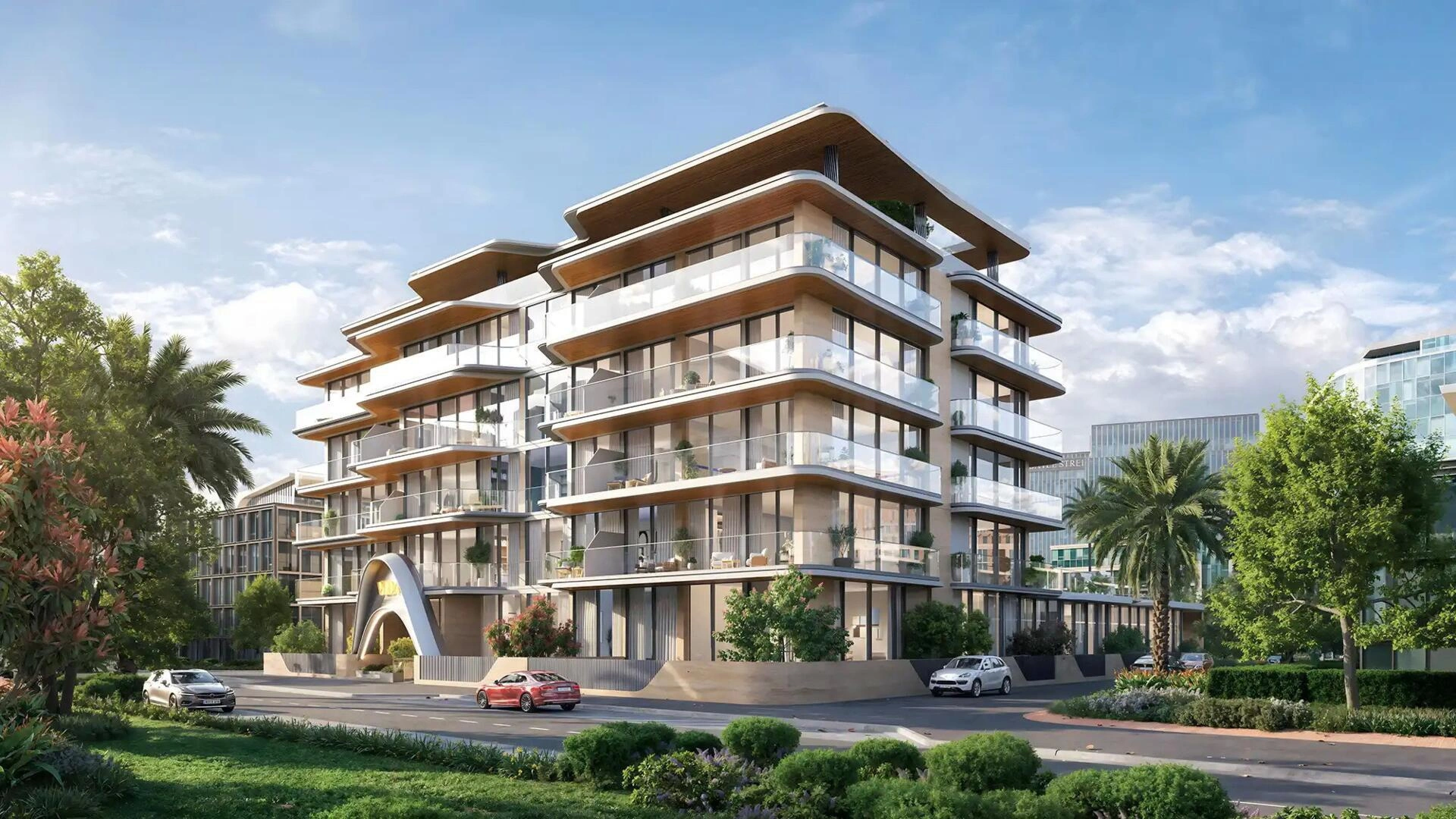 Апартаменты в современном жилом комплексе в Дубае, ОАЭ