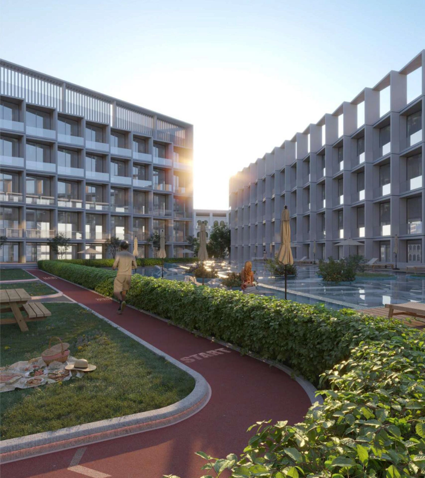 Квартиры в современном жилом комплексе в Дубае, Объединённых Арабских Эмиратах