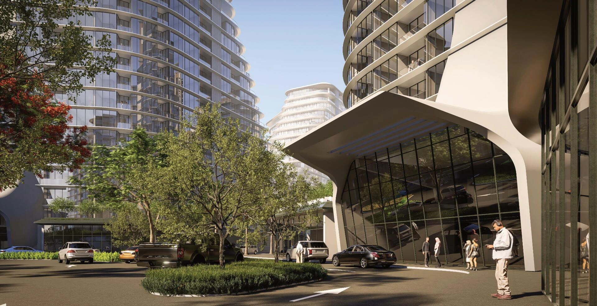 Квартиры в современном жилом комплексе в Дубае, ОАЭ