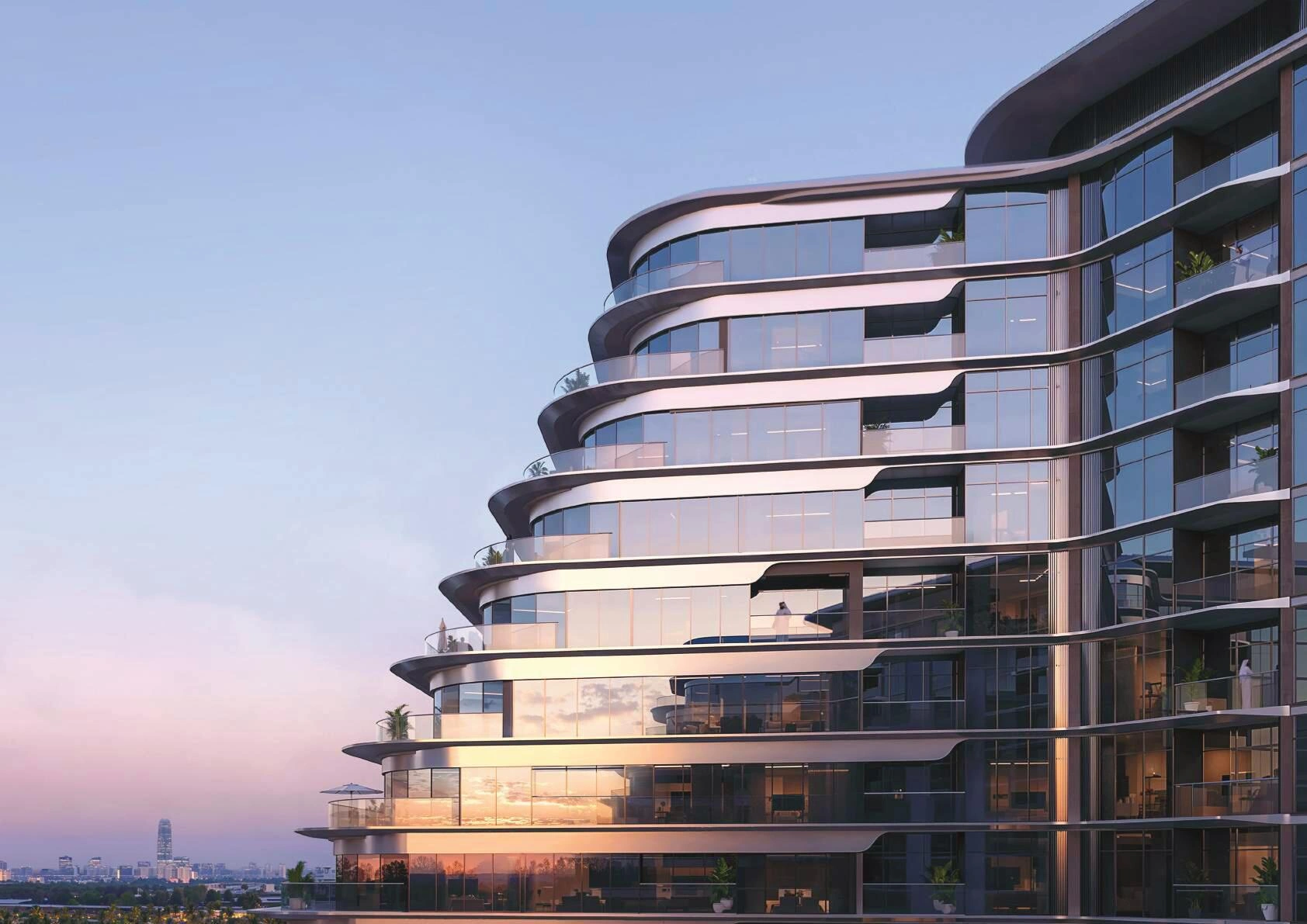 Квартиры в современном жилом комплексе в Дубае, ОАЭ