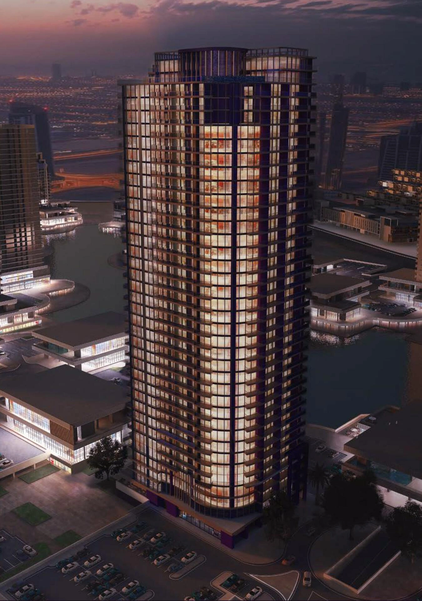 Апартаменты в новом жилом комплексе в Дубае, Объединённых Арабских Эмиратах