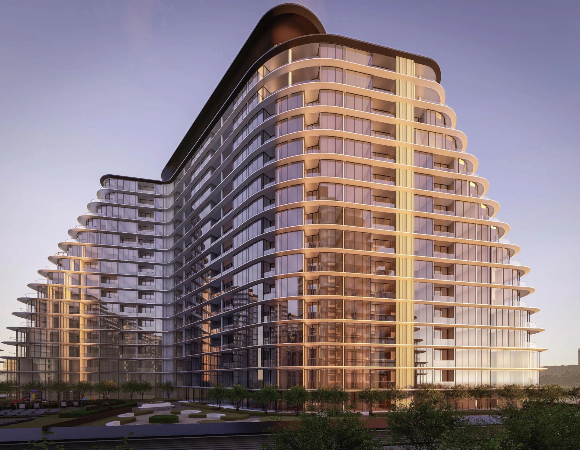 Квартиры в современном жилом комплексе в Дубае, ОАЭ